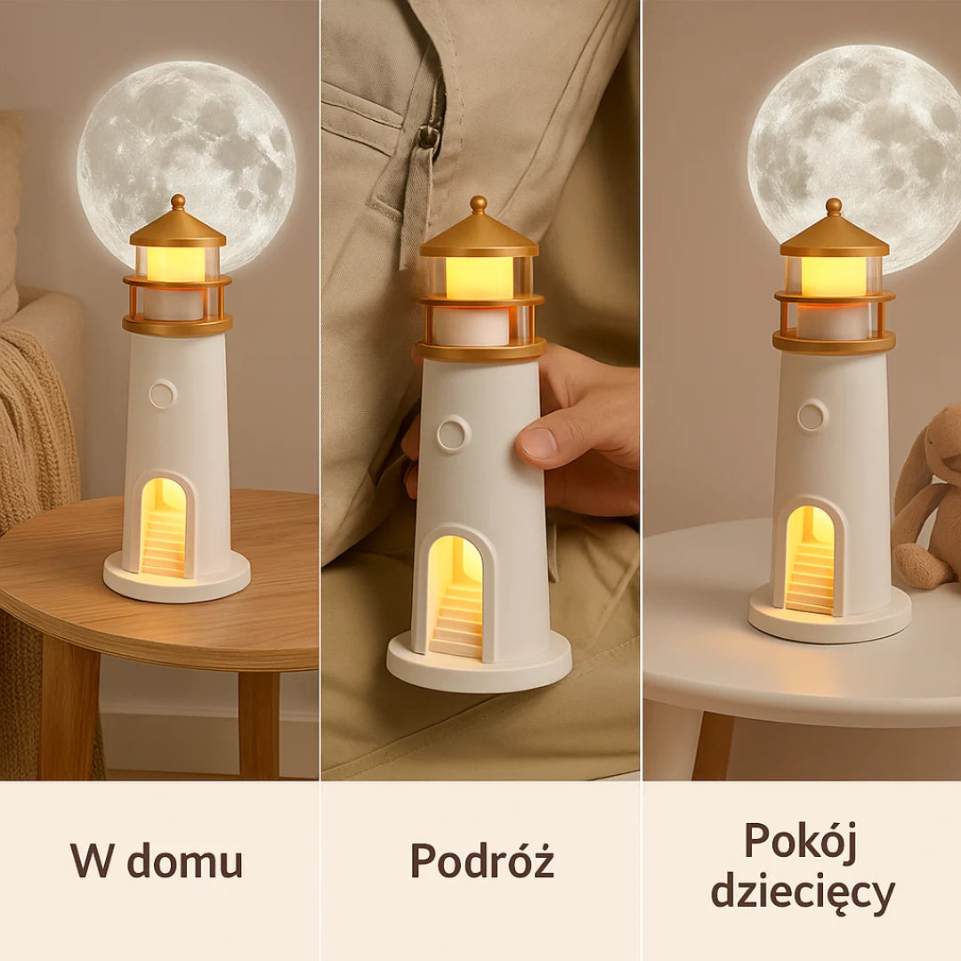 BabyMoon™ – Księżycowa Magia Świateł dla Twojego Dziecka