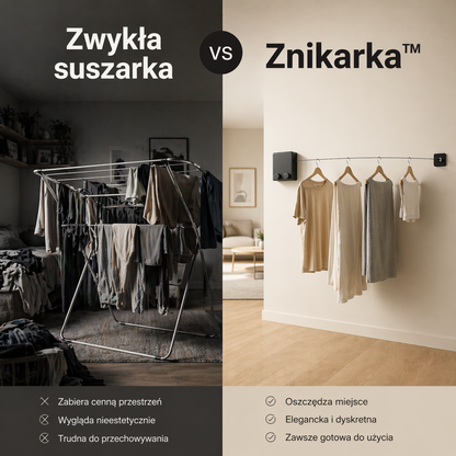 Znikarka™ – więcej miejsca w Twoim domu